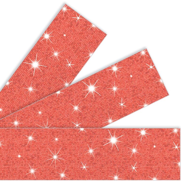 Coral bolder borders® – sparkle