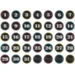 Chalk It Up! Calendar Days CTP-6896