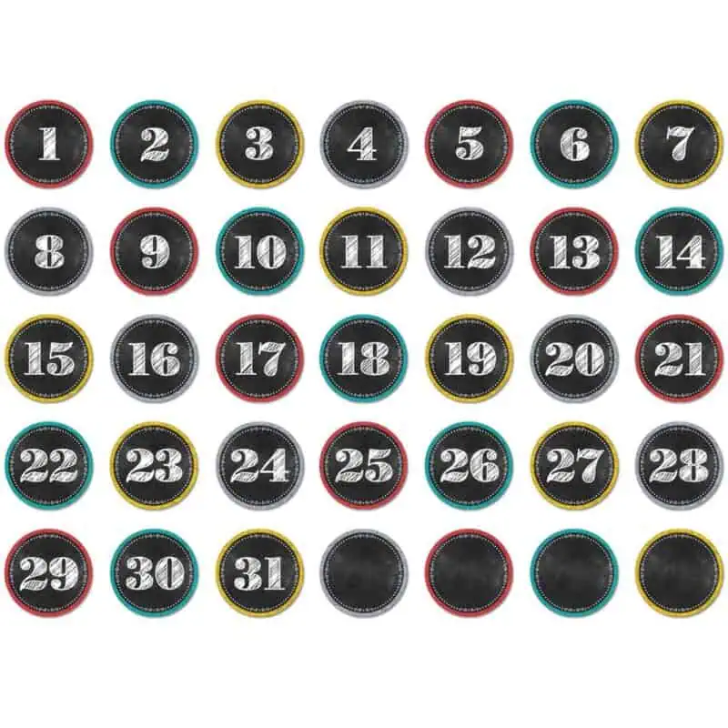 Chalk It Up! Calendar Days CTP-6896