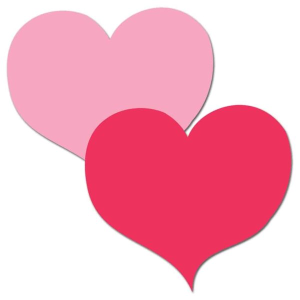Heart Two-Color Calendar Cut-Outs CTP-4957