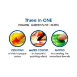 Amos Colorix Wax Crayons 4.7gr 12 colors