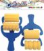 Sponge stamp roller with plastic handle 7cm 4pcs