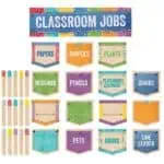 Upcycle Style Classroom Jobs Mini Bulletin Board CTP-0600