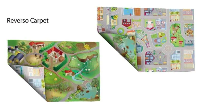 Playmat - reverso- ecomat - farm co/road   hok-94069