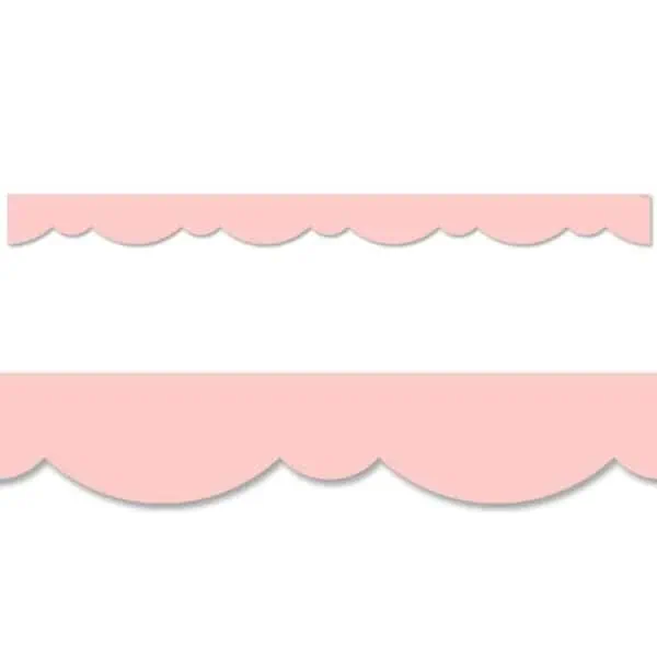 Blush Stylish Scallops Border CTP-8568