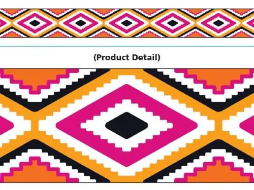 Aztec Orange Bolder Borders®