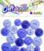 Craft for all - multicolored mixed size purple buttons 10-21mm 18pcs