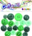 Craft for all - multicolored mixed size green apple buttons 10-21mm 18pcs