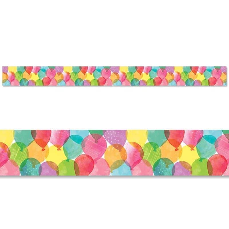 Balloon party border ctp-8683