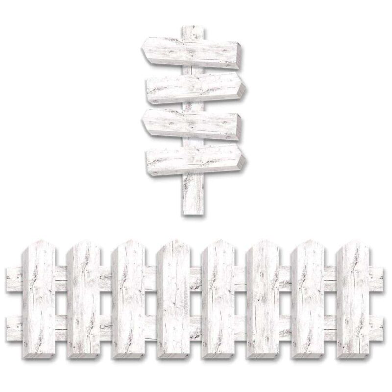 Pop it! Picket fence bulletin board ctp-10173