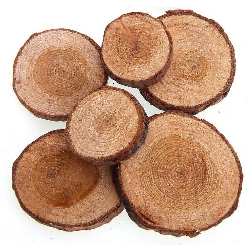 Wood offcuts  40g, Diameter  3-5cm