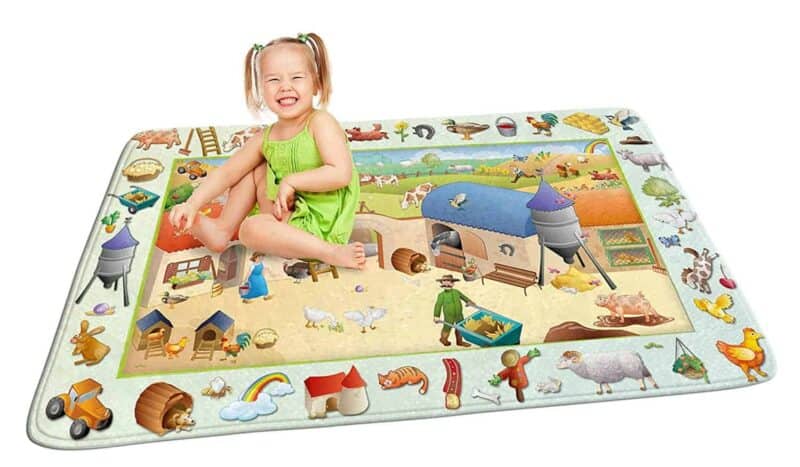 Playmat - ultra soft - ferme decouverte  hok-86016
