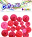 Craft for all - multicolored mixed size red buttons 10-21mm, 18pcs