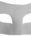 Diy half half face paper paintable masks 23x9cm