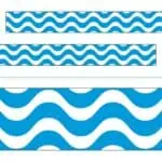 Wavy Blue Bolder Borders®
