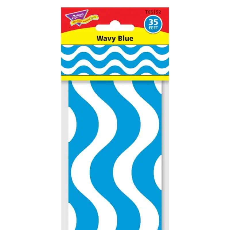 Wavy Blue Bolder Borders®