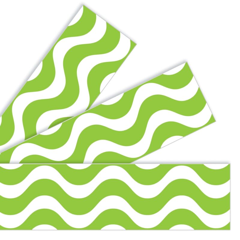 Wavy lime bolder borders®