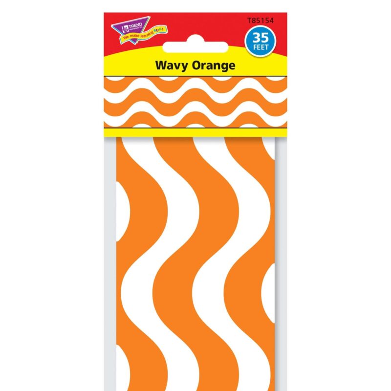Wavy orange bolder borders®
