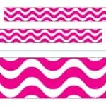 Wavy Pink Bolder Borders®