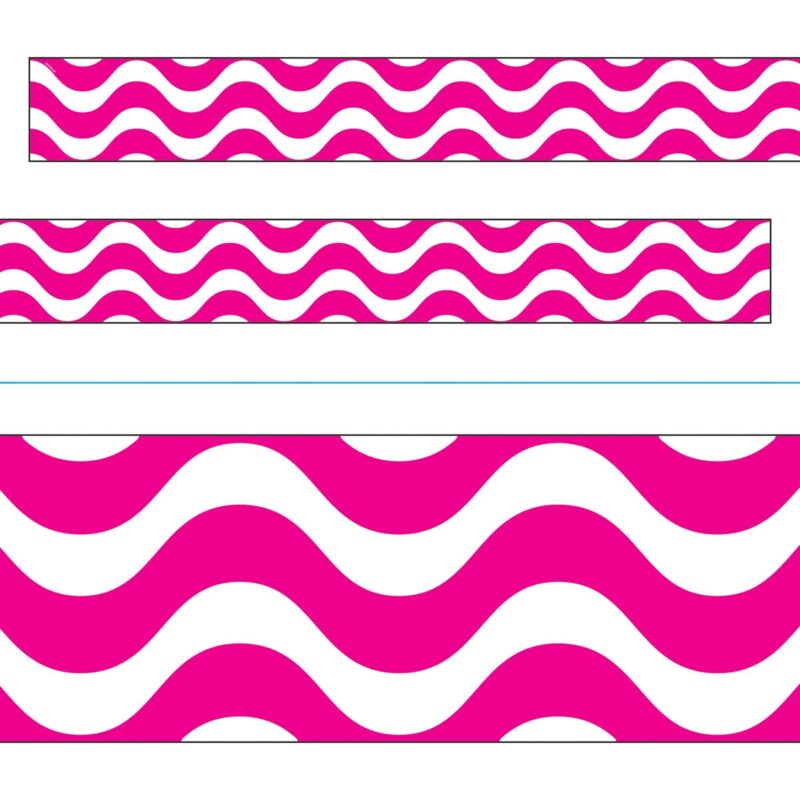 Wavy pink bolder borders®
