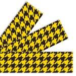 Houndstooth Yellow Bolder Borders®