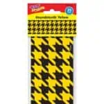 Houndstooth Yellow Bolder Borders®