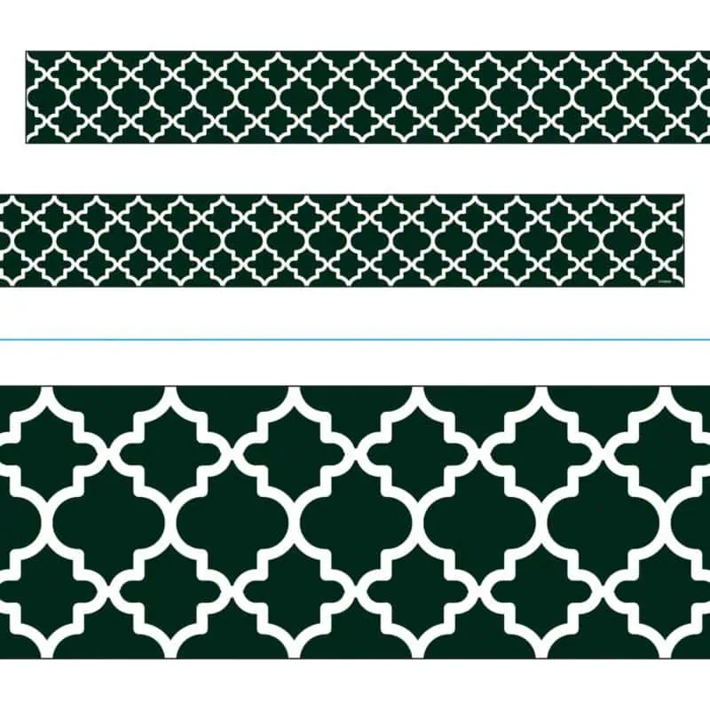 Moroccan Black Bolder Borders®