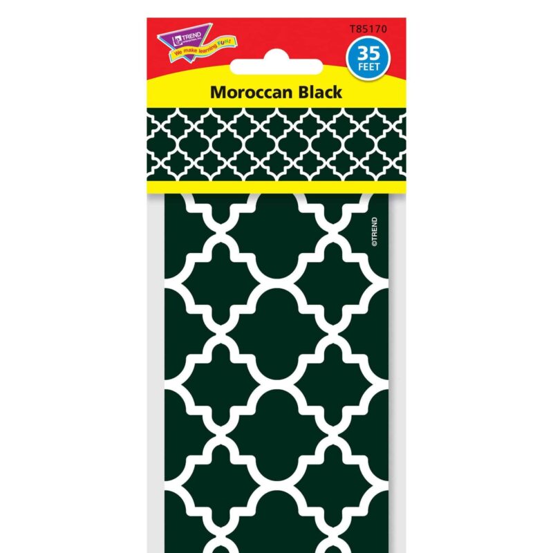 Moroccan black bolder borders®