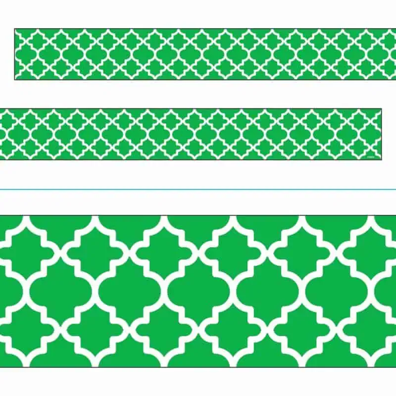 Moroccan Green Bolder Borders®
