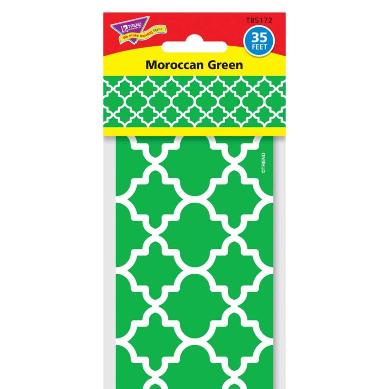 Moroccan green bolder borders®