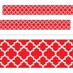 Moroccan Red Bolder Borders®