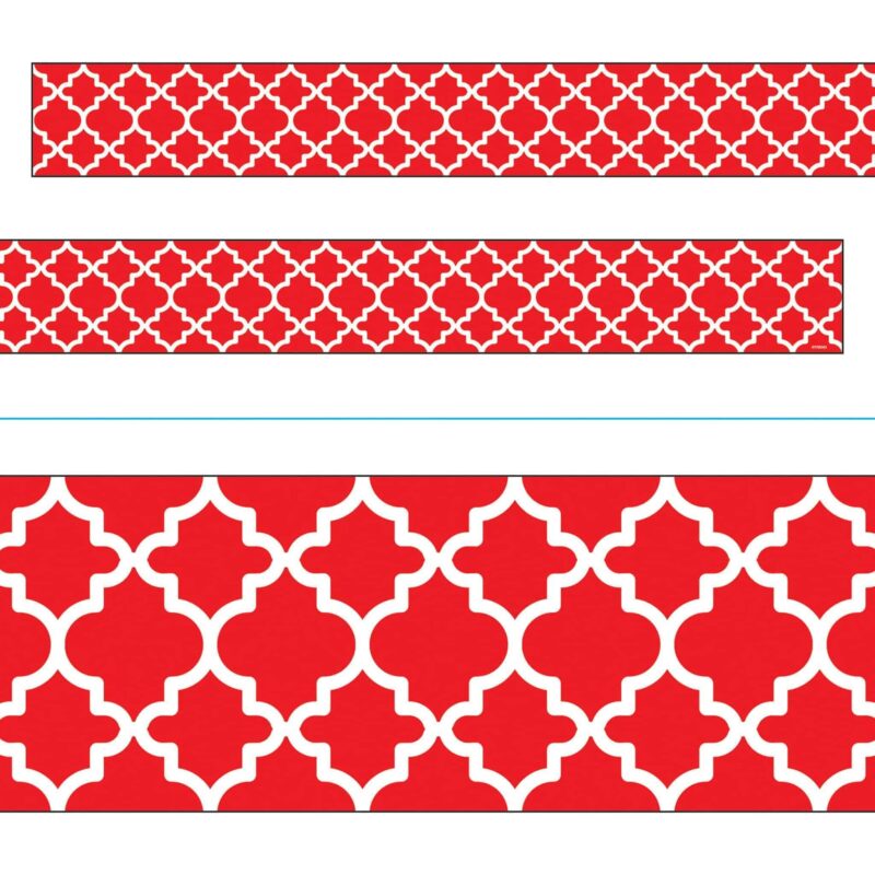 Moroccan red bolder borders®