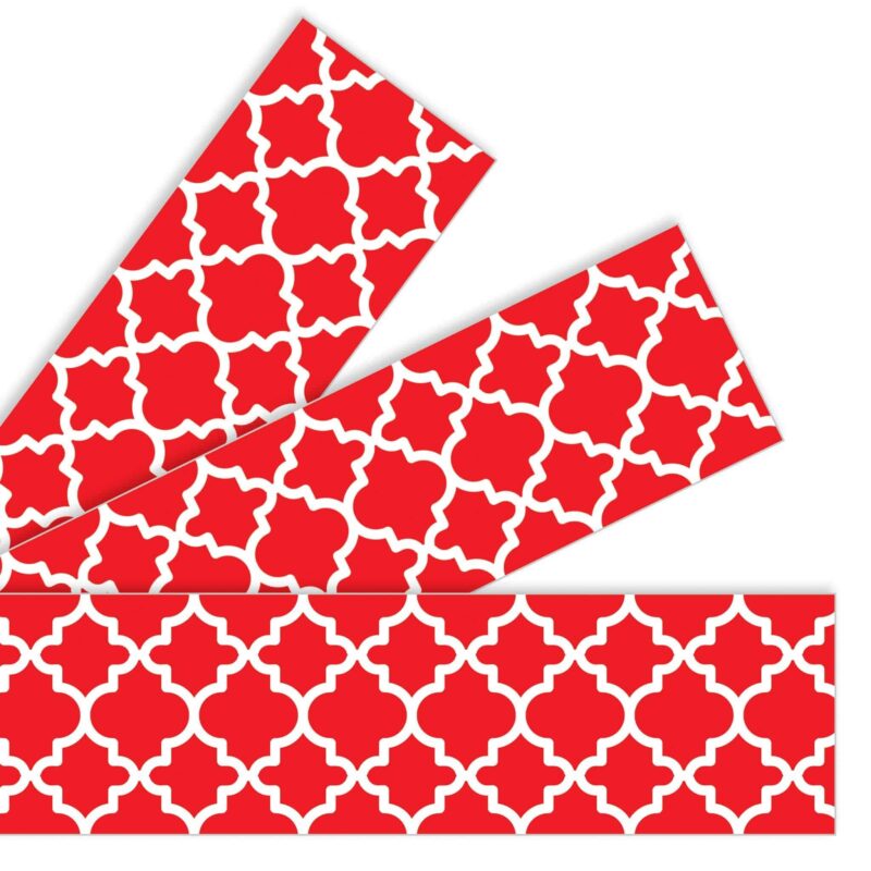 Moroccan red bolder borders®