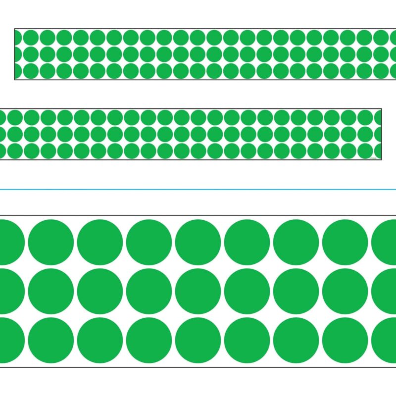 Big dots green bolder borders®