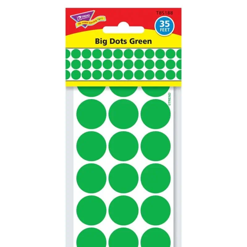 Big Dots Green Bolder Borders®