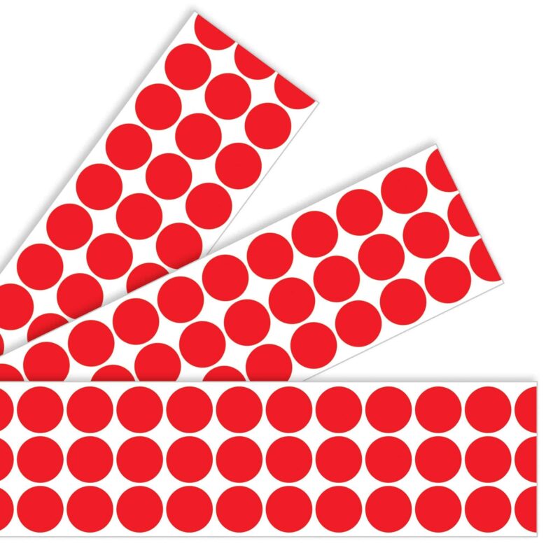 Big dots red bolder borders®