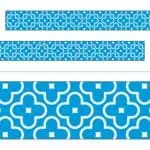 Floral Blue Bolder Borders®