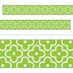 Floral Lime Bolder Borders®