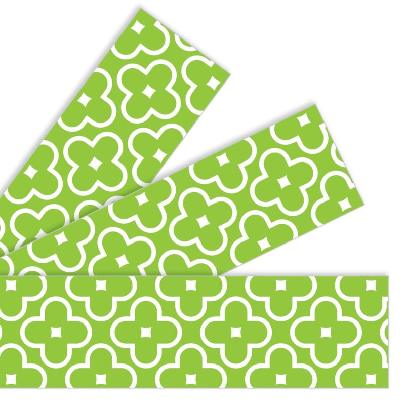 Floral lime bolder borders®