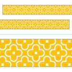 Floral Gold Bolder Borders®