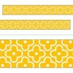 Floral Gold Bolder Borders®