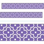 Floral Purple Bolder Borders®