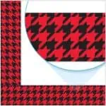 Houndstooth Red Bolder Borders®