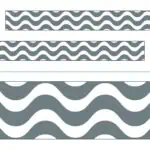 Wavy Gray Bolder Borders®