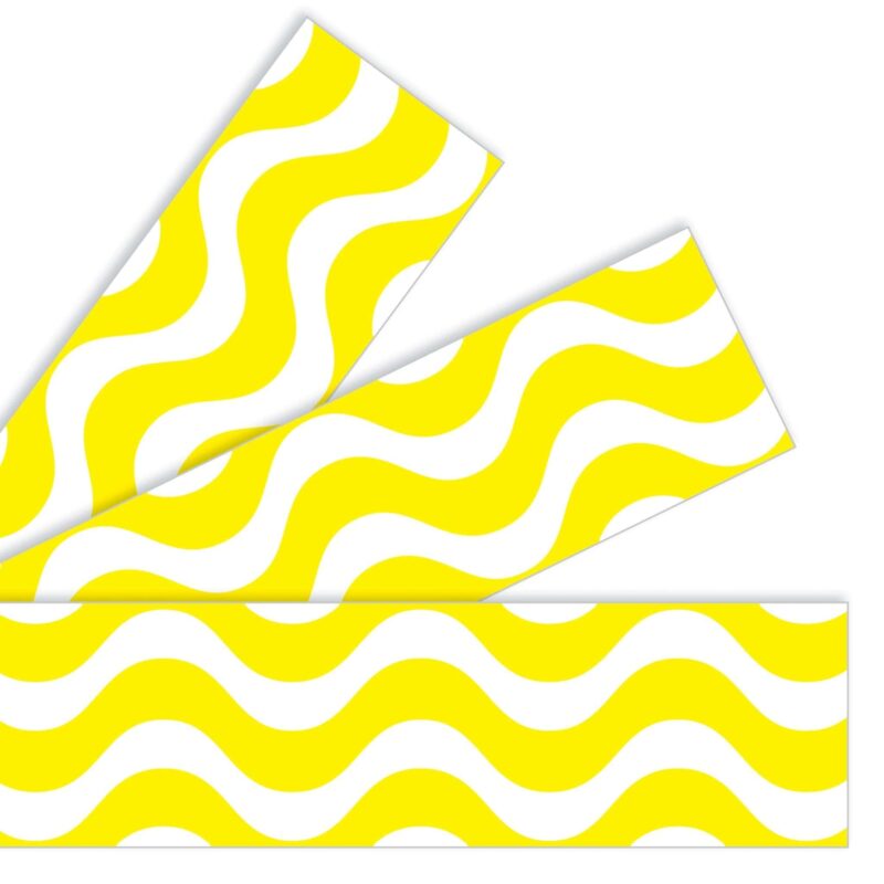 Wavy yellow bolder borders®