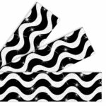 Wavy Black Sparkle Plus Bolder Borders®