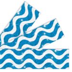 Wavy Blue Sparkle Plus Bolder Borders®