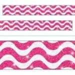 Wavy Pink Sparkle Plus Bolder Borders®
