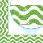 Wavy Lime Sparkle Plus Bolder Borders®