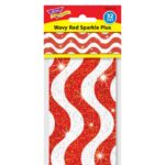 Wavy Red Sparkle Plus Bolder Borders®